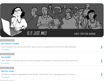 Tablet Screenshot of isitjustme-cathy.blogspot.com