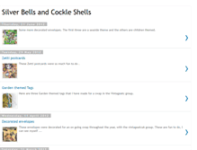 Tablet Screenshot of mysilverbellsandcockleshells.blogspot.com