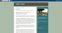 Desktop Screenshot of english9quest.blogspot.com