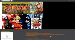 Desktop Screenshot of narutoamdm.blogspot.com