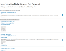 Tablet Screenshot of intervencionpsicpedagogicadelaedespe.blogspot.com