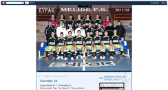 Desktop Screenshot of melidefutbolsala.blogspot.com