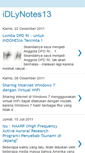 Mobile Screenshot of idlynotes13.blogspot.com