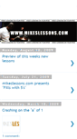 Mobile Screenshot of mikesvideodrumlessons.blogspot.com