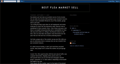 Desktop Screenshot of fleamarketmoney.blogspot.com