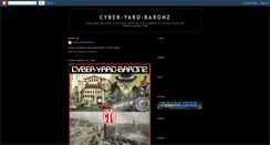 Desktop Screenshot of cyber-yard-baronz.blogspot.com