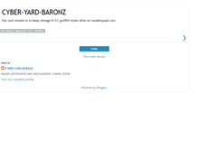 Tablet Screenshot of cyber-yard-baronz.blogspot.com