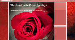 Desktop Screenshot of passionatecrone.blogspot.com