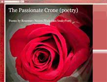 Tablet Screenshot of passionatecrone.blogspot.com