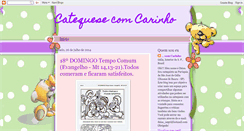 Desktop Screenshot of catequesecarinho.blogspot.com