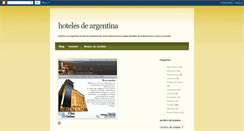 Desktop Screenshot of hoteles-argentinos.blogspot.com