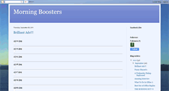 Desktop Screenshot of morningbooster.blogspot.com