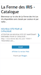 Mobile Screenshot of lafermedesiris-catalogue.blogspot.com