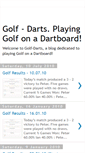 Mobile Screenshot of golf-darts.blogspot.com