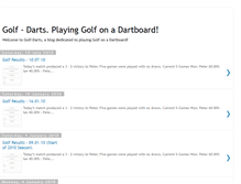 Tablet Screenshot of golf-darts.blogspot.com