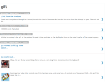 Tablet Screenshot of eternalquestforthegift.blogspot.com