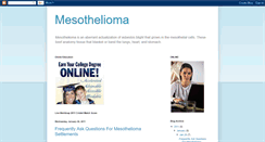 Desktop Screenshot of mesothelioma-serve.blogspot.com