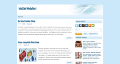 Desktop Screenshot of mutfakmodelleri.blogspot.com