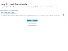 Tablet Screenshot of easy-to-read-stock-charts.blogspot.com