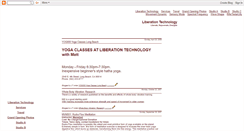 Desktop Screenshot of liberation-technology.blogspot.com