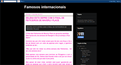 Desktop Screenshot of famososinternacionaisaqui.blogspot.com