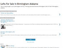Tablet Screenshot of downtownloftsofbirmingham.blogspot.com