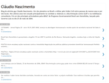 Tablet Screenshot of claudionascimento.blogspot.com