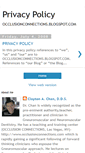 Mobile Screenshot of claytonchanddsprivacypolicy.blogspot.com