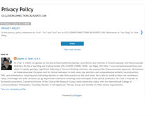 Tablet Screenshot of claytonchanddsprivacypolicy.blogspot.com