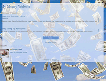 Tablet Screenshot of money-website.blogspot.com