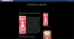 Desktop Screenshot of metropoliforever.blogspot.com