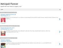 Tablet Screenshot of metropoliforever.blogspot.com