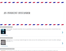 Tablet Screenshot of aninnocentbystander-bytiffandbenj.blogspot.com