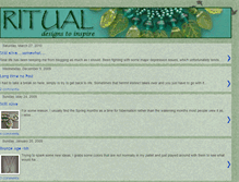 Tablet Screenshot of crafting-ritual.blogspot.com