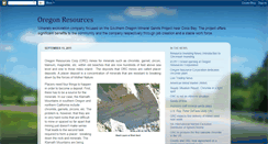 Desktop Screenshot of oregonresources.blogspot.com
