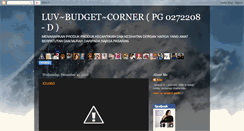 Desktop Screenshot of luvbudgetcorner.blogspot.com