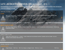 Tablet Screenshot of luvbudgetcorner.blogspot.com