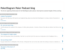 Tablet Screenshot of pokerpodcast.blogspot.com