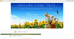 Desktop Screenshot of jacklyndreamscometrue.blogspot.com