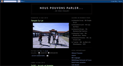 Desktop Screenshot of nouspouvonsparler.blogspot.com