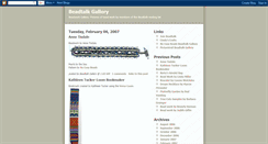 Desktop Screenshot of beadtalkgallery.blogspot.com