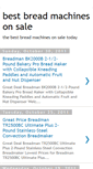 Mobile Screenshot of bestbreadmachinesonline.blogspot.com
