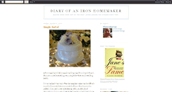 Desktop Screenshot of ironhomemaker.blogspot.com