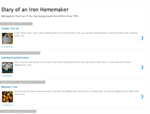 Tablet Screenshot of ironhomemaker.blogspot.com