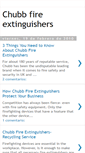 Mobile Screenshot of chubbfireextinguishers.blogspot.com