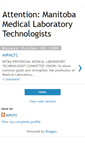 Mobile Screenshot of manitobalabtechnologists.blogspot.com