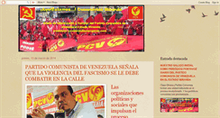 Desktop Screenshot of comunistasmiranda-documentos.blogspot.com