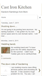 Mobile Screenshot of castironkitchen.blogspot.com