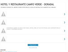 Tablet Screenshot of campoverdehotel.blogspot.com