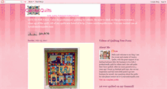 Desktop Screenshot of camlynquilts.blogspot.com
